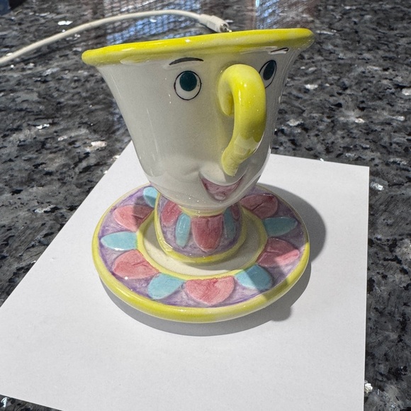 🎩✨ Vintage Disney "Chip Potts" Teacup Figurine from Beauty and the Beast 🎩✨ - Picture 13 of 13